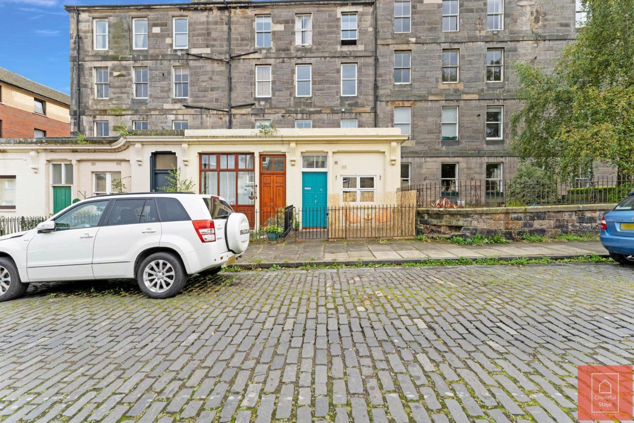 Cheerful Stays: Spacious Flat In Vibrant Leith EDI Exterior foto
