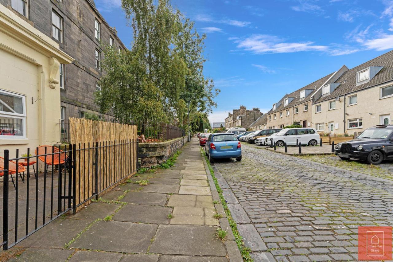 Cheerful Stays: Spacious Flat In Vibrant Leith EDI Exterior foto