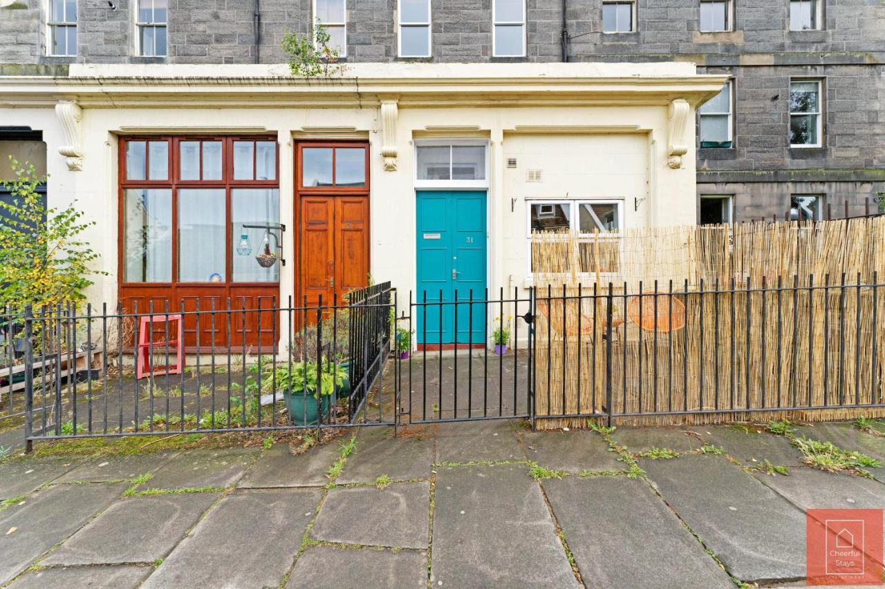 Cheerful Stays: Spacious Flat In Vibrant Leith EDI Exterior foto
