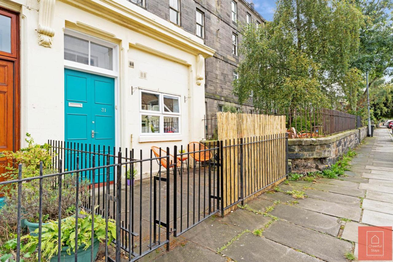 Cheerful Stays: Spacious Flat In Vibrant Leith EDI Exterior foto